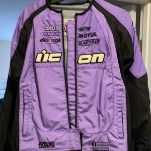 Icon Women’s Motorcycle Jacket size large